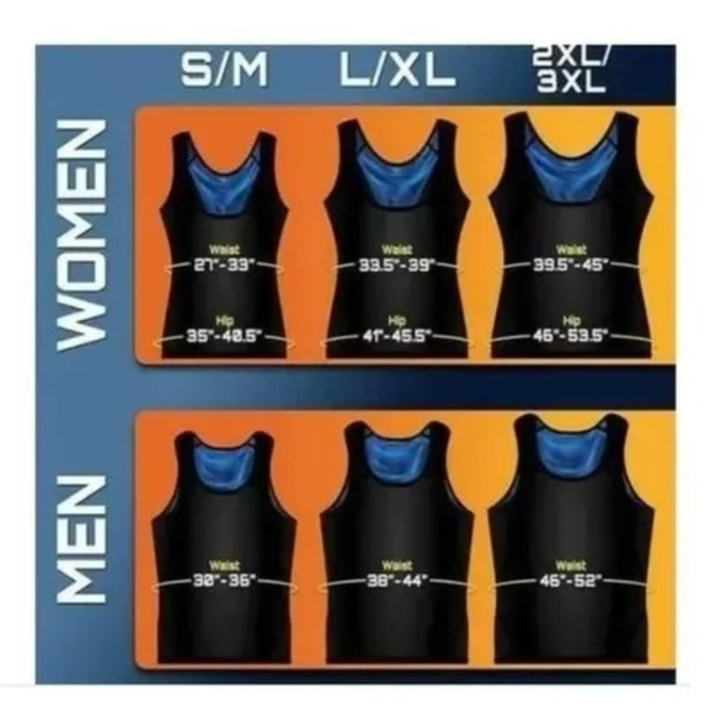 FAJA SAUNA REDUCTORA PARA MUJER FAJA ADELGAZANTES S/M NEGRO - 3