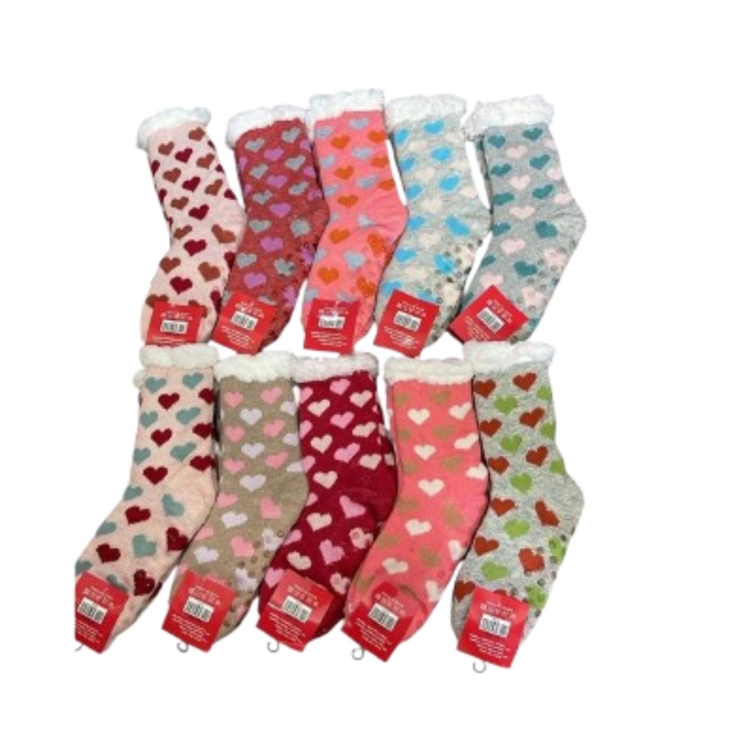 SET X3 CALCETINES CHIPORRO CORAZON - COLORES VARIADOS - 1
