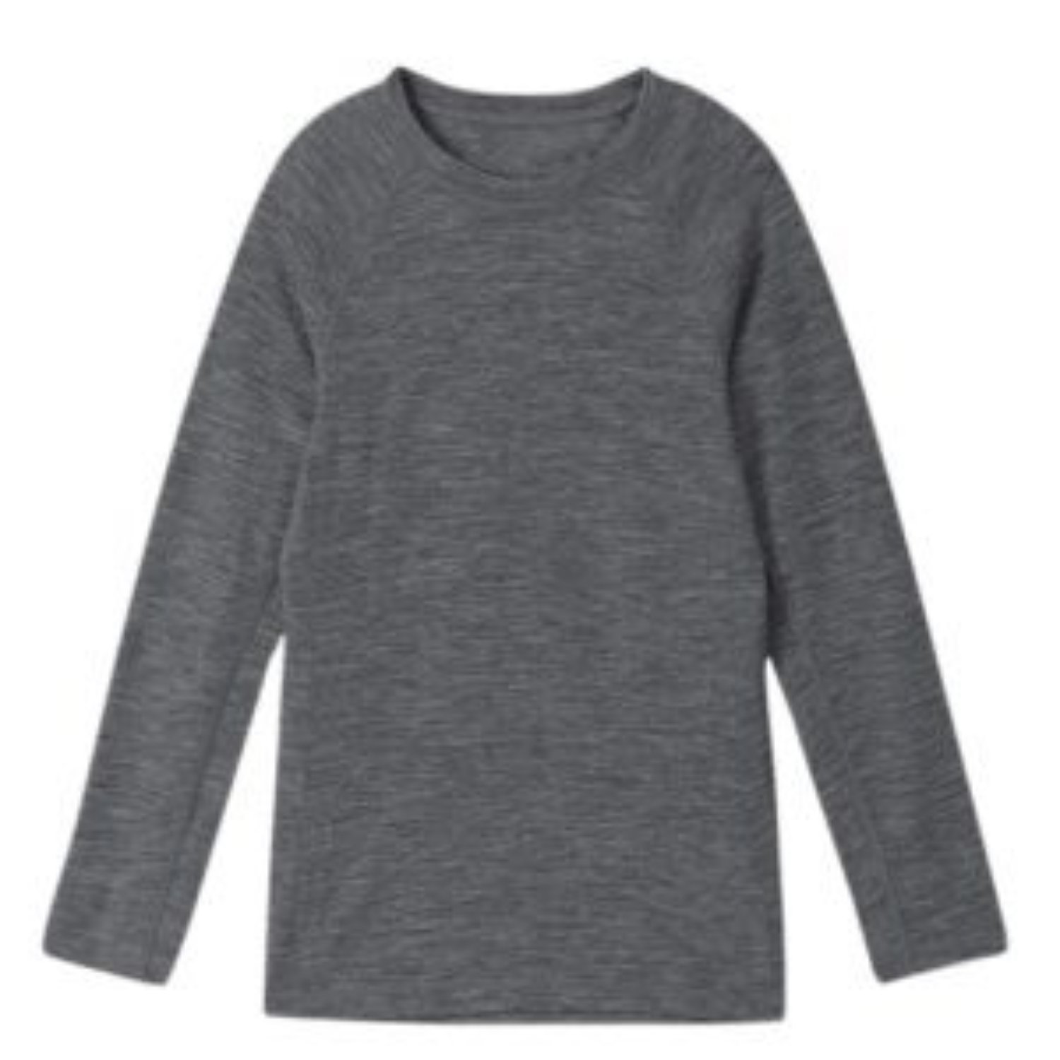 CAMISETAS POLAR NIÑOS CUELLO REDONDO PRIMERA CAPA GRIS TALLA 8 - 1