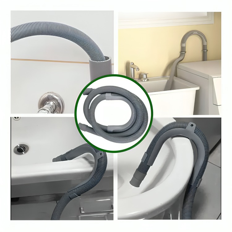 MANGUERA PARA LAVADORA DE DESAGUE DESCARGA 3 MTS UNIVERSAL - 3