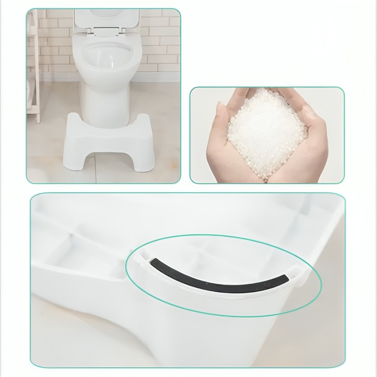 PISO TABURETE DE PIE PARA INODORO ANTIDESLIZANTE BAÑO - 2
