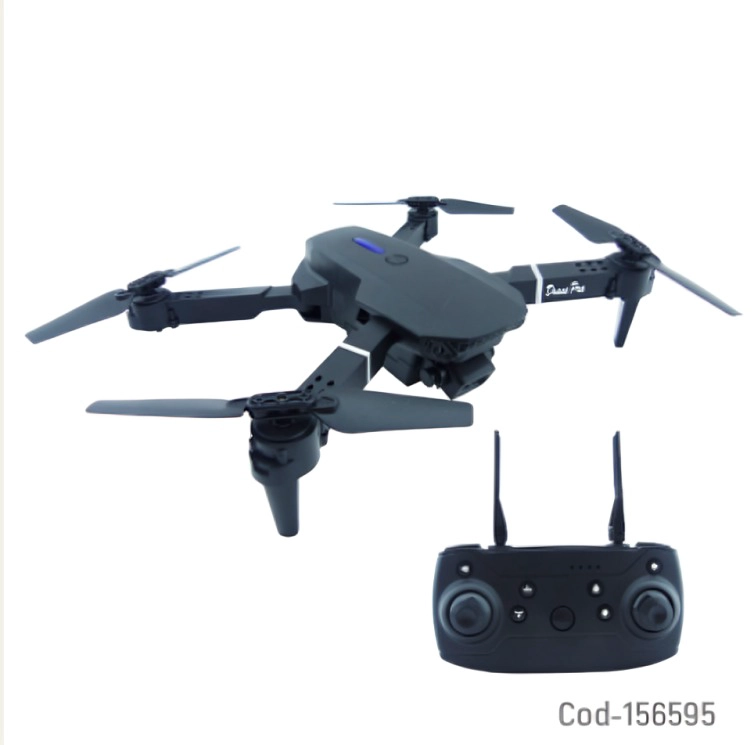DRON MODELO E88 WIFI DE 2 CAMARAS CON ESTUCHE. - 1