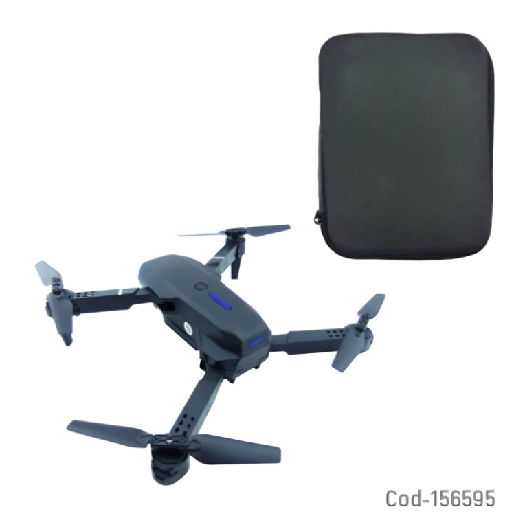 DRON MODELO E88 WIFI DE 2 CAMARAS CON ESTUCHE. - 4