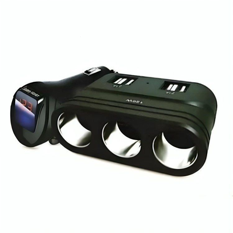 ADAPTADOR ENCENDEDOR 3 PUERTOS DE 12V/24V 120W Y 4 USB - 2