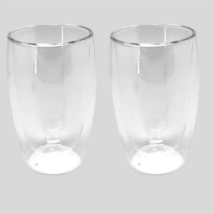 SET 2 VASOS LATTE 473ML GLASSO - 1