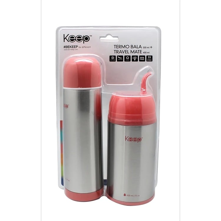TERMO MATE ACERO KEEP FUCSIA - 2