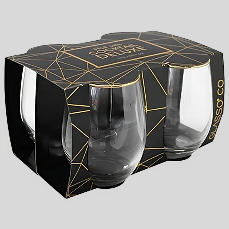 SET 4 VASOS COCKTAIL GLASSO - 2