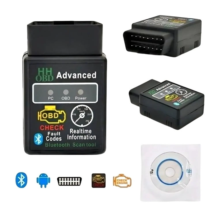 SCANNER ELM327 BLUETOOTH HH OBD 2 V2.1- - 4
