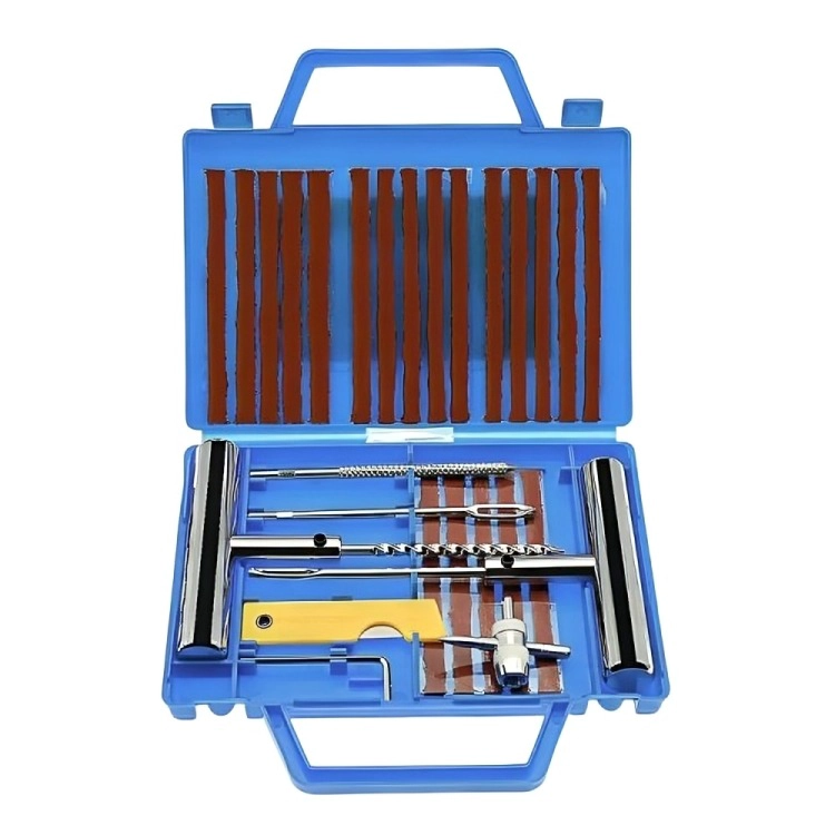 KIT 27 PIEZAS REPARACIÓN PINCHAZOS NEUMÁTICO EMERGENCIA AUTO - 3
