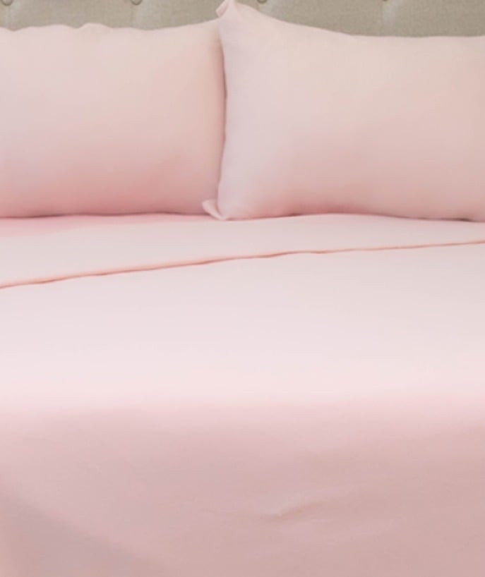 SÁBANAS DE POLAR COMPOSÉ KING / BICOLOR ROSA – DORAL - 1