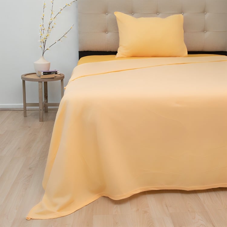 SÁBANAS POLAR COMPOSÉ 1.5 PLAZAS / BICOLOR CELESTE – DORAL - 2