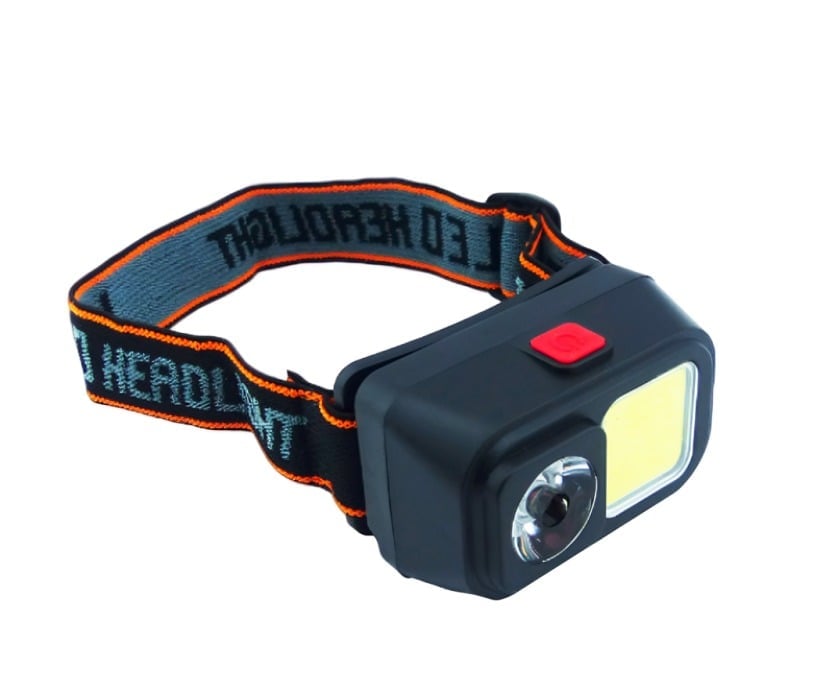 LINTERNA DE 1 LED EN ALUMINIO CON ZOOM Y 100 WATT MARCA COBA MODELO CB-2208 RECARGABLE. - 1