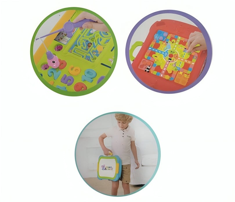 JUGUETES MESA DE JUEGO PIZARRA Y EDUCACIÓN - 1