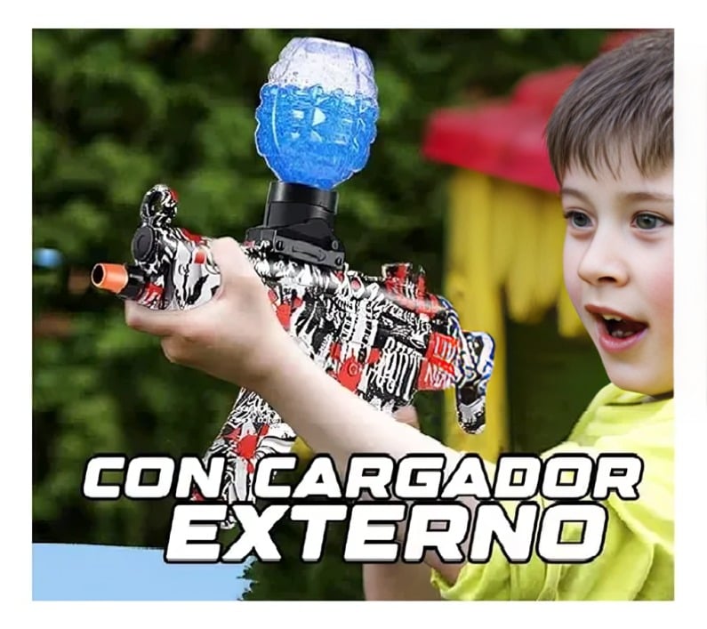 JUGUETE METRALLETA DE HIDROGEL PARA NIÑOS - 2