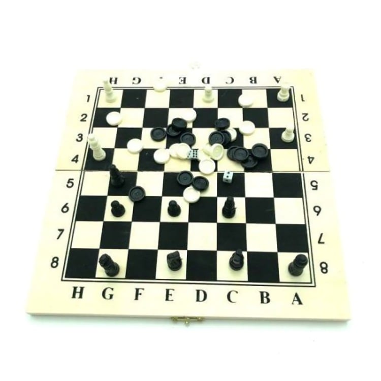 JUEGO DE AJEDREZ MADERA - 2