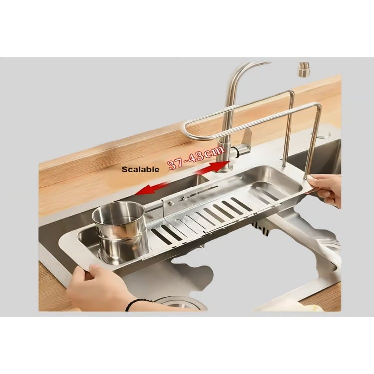 ESCURRIDOR DE ACERO INOXIDABLE PARA COCINA - 5