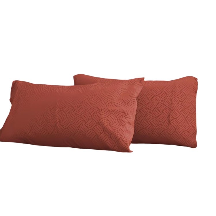 DORAL JUEGO DE SÁBANAS EMBOSSED 2PL TERRACOTA - 3