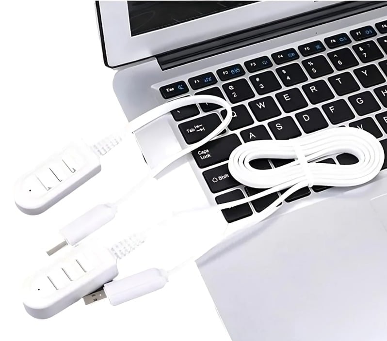 SPLITTER HUB USB X3 ALARGADOR ZAPATILLA USB 2.4A 1.20 MTS - 1