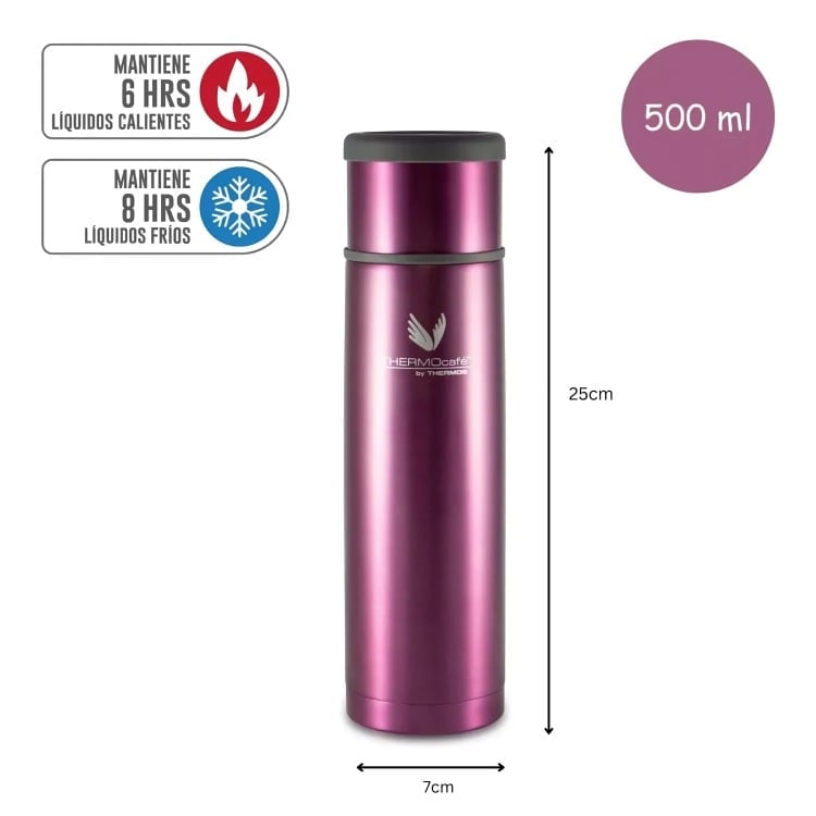 TERMO LÍQUIDO ACERO INOXIDABLE 500 ML THERMOS - 2