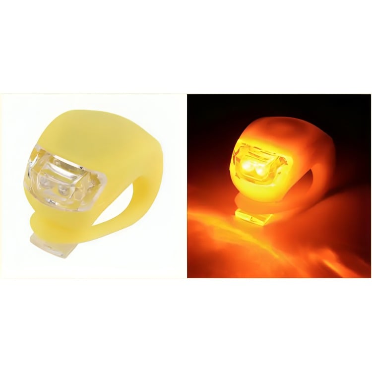 PACK 2 LUCES LED BICICLETA SILICONA - 4