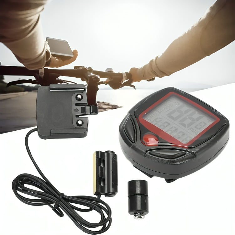 VELOCIMETRO PARA BICICLETA 15 FUNCIONES - 2
