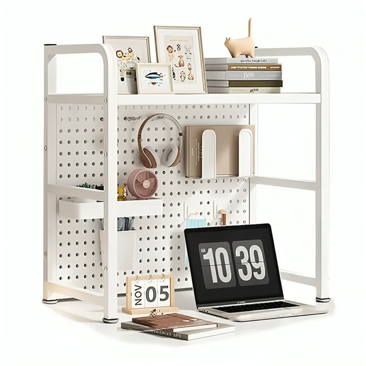 RACK ESTANTE ORGANIZADOR DE ESCRITORIO 1 NIVEL 55X68X20 - 2