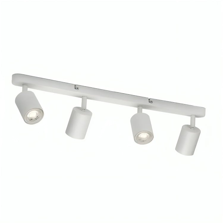 APLIQUE LAMPARA CUADRUPLE DIRIGIBLE AMPOLLETA DICROICA GU10 - 2
