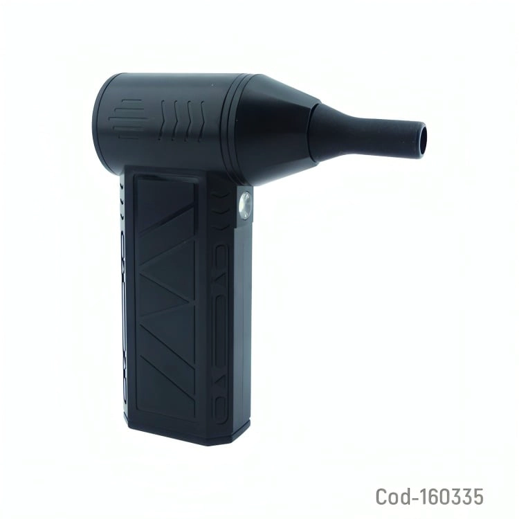 SOPLADOR MINI JET FAN CON LUZ RECARGABLE TYPE-C - 2