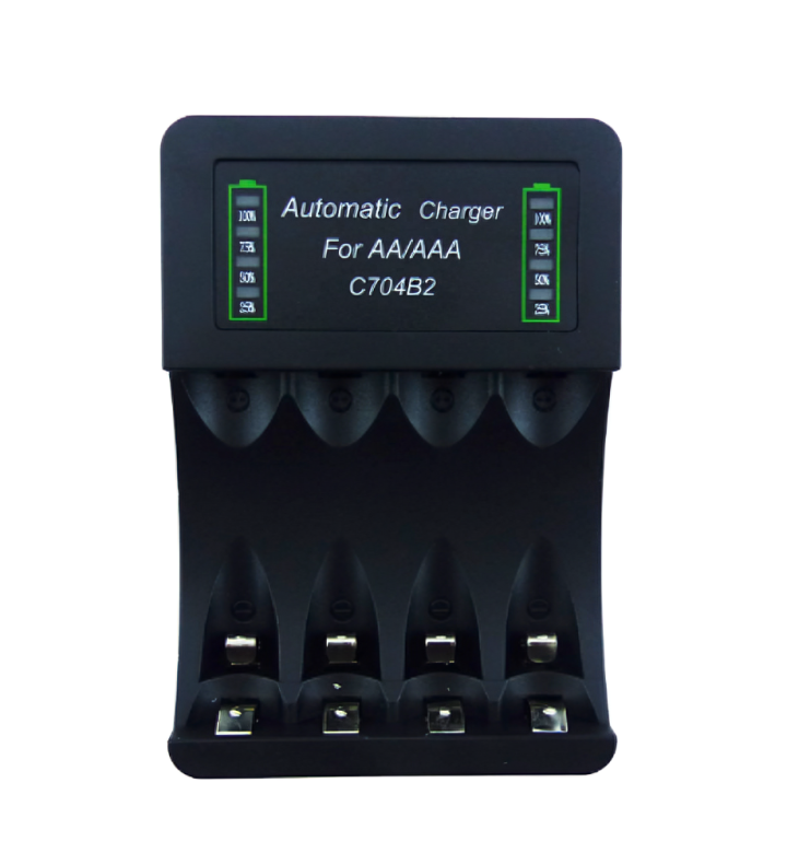 CARGADOR BTY USB PARA PILAS AA/AAA SIN PILAS - 1