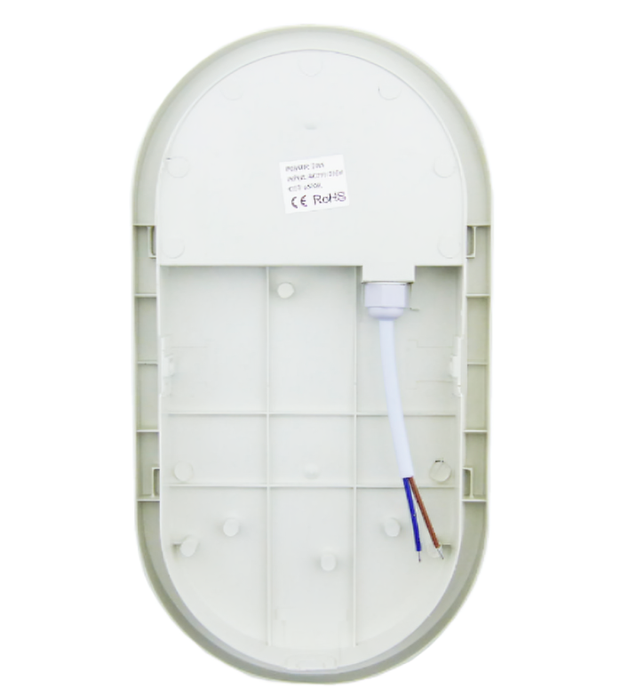 FOCO PARED LED 20W SENSOR T-58 OVALADO - 2