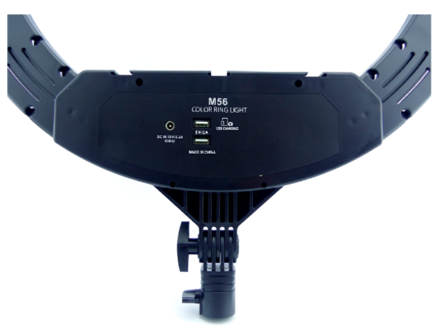ARO LED 22' LUZ 3 COLORES CON ATRIL 2.10M - 2