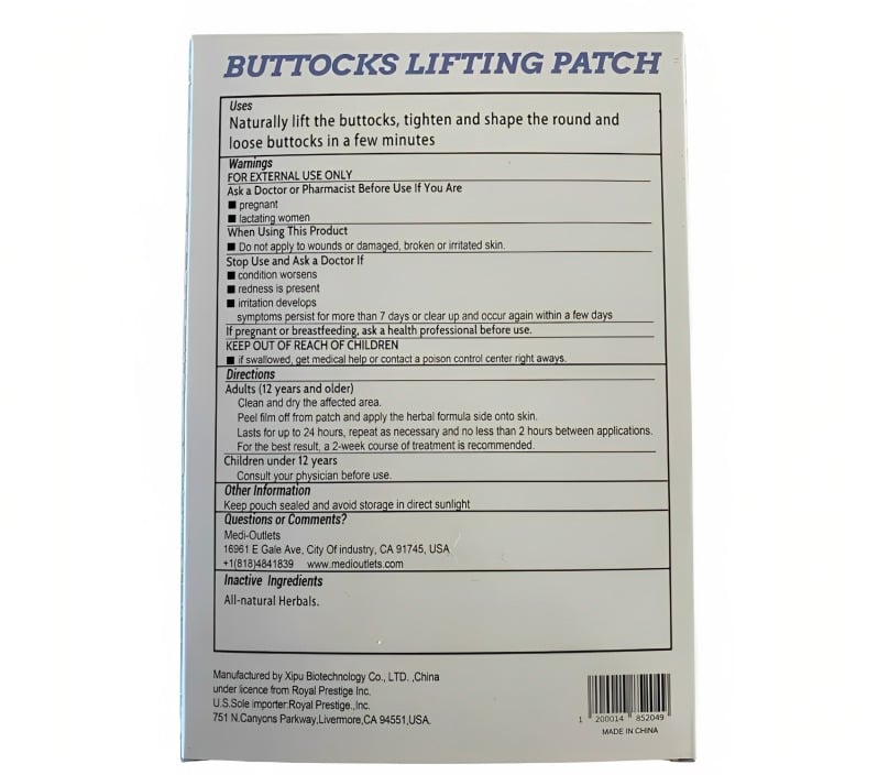 PARCHES PARA LEVANTAR GLUTEOS - 2