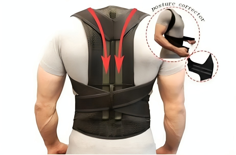 FAJA CORRECTOR POSTURA ESPALDA CORREGIDOR TALLA 3XL - 3