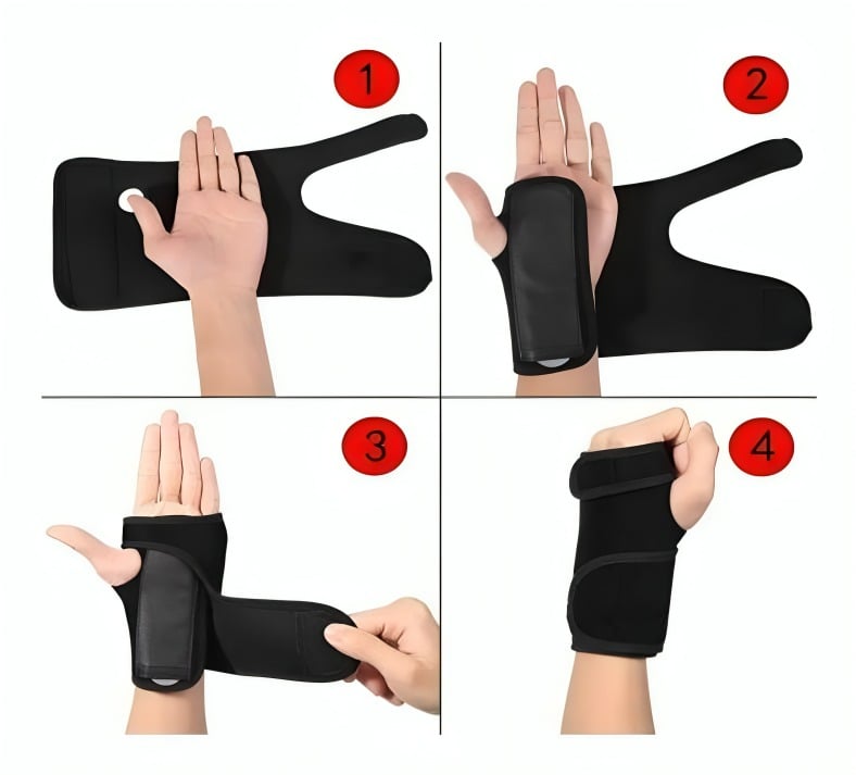 MUÑEQUERA SOPORTE FE RULA MUÑECA Y MANO - 3