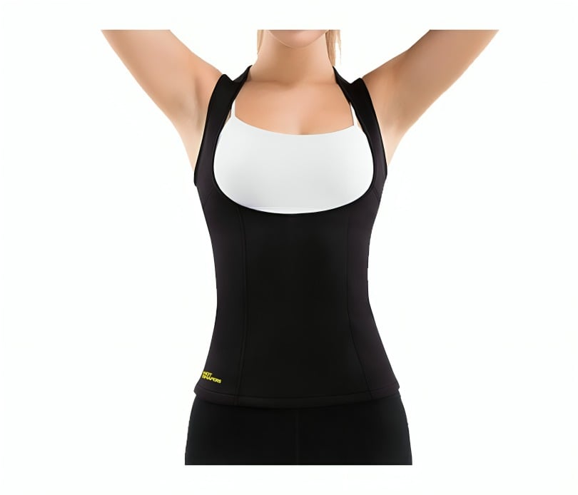FAJA SAUNA CHALECO OAMI HOT NEGRO TALLA L - 1