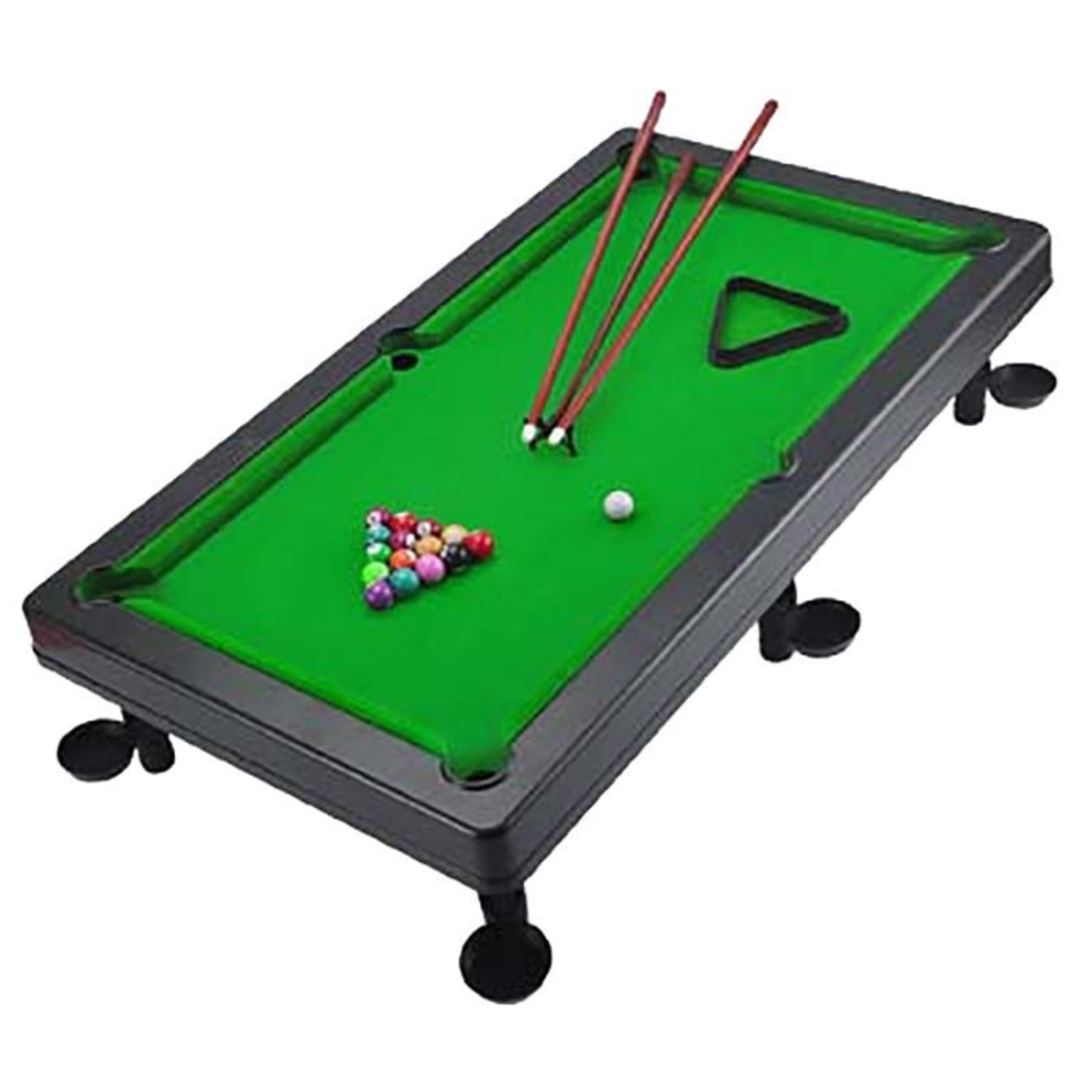 MINI MESA DE BILLAR POOL - JUEGO INFANTIL PARA FIESTAS - 5