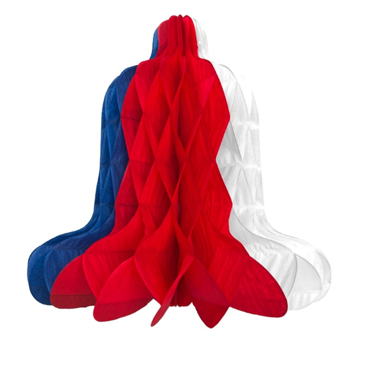 PACK X 4 ADORNO FIESTAS PATRIAS CAMPANA GRANDE 33 CENTIMETROS – BIG PARTY - 2