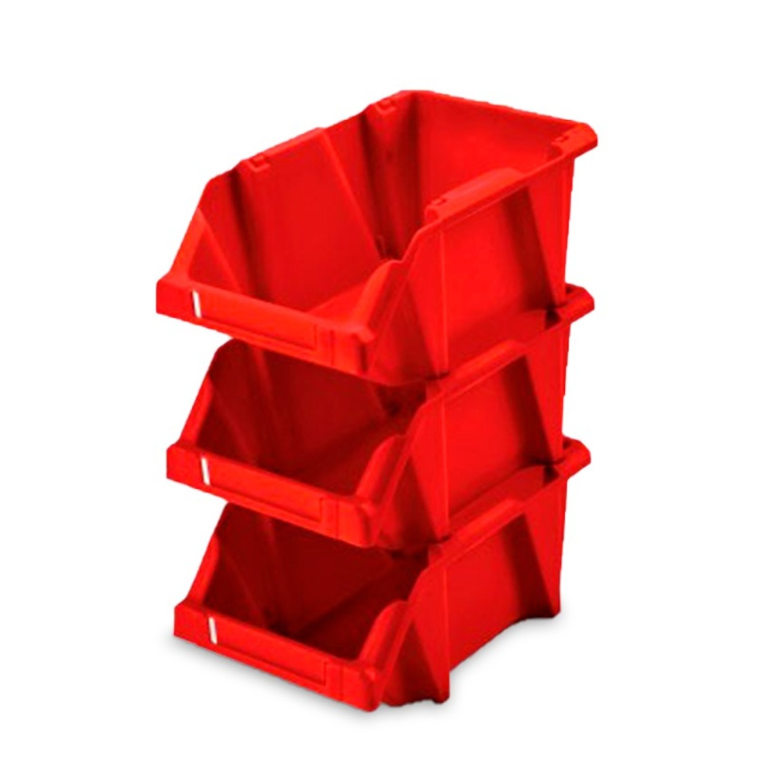 SET X 6 ORGANIZADORES APILABLE #15 / ROJO – REYPLAST - 3