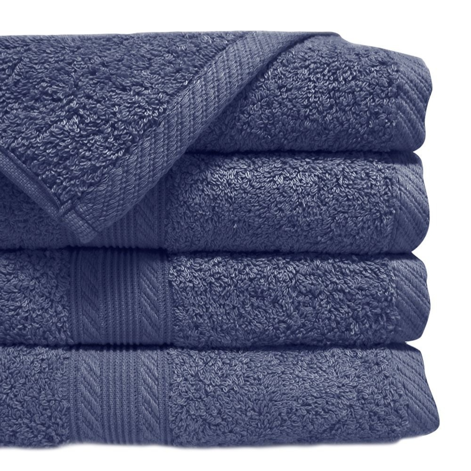 TOALLA DE BAÑO 70×140 CM / AZUL PIEDRA – LOURDES - 1