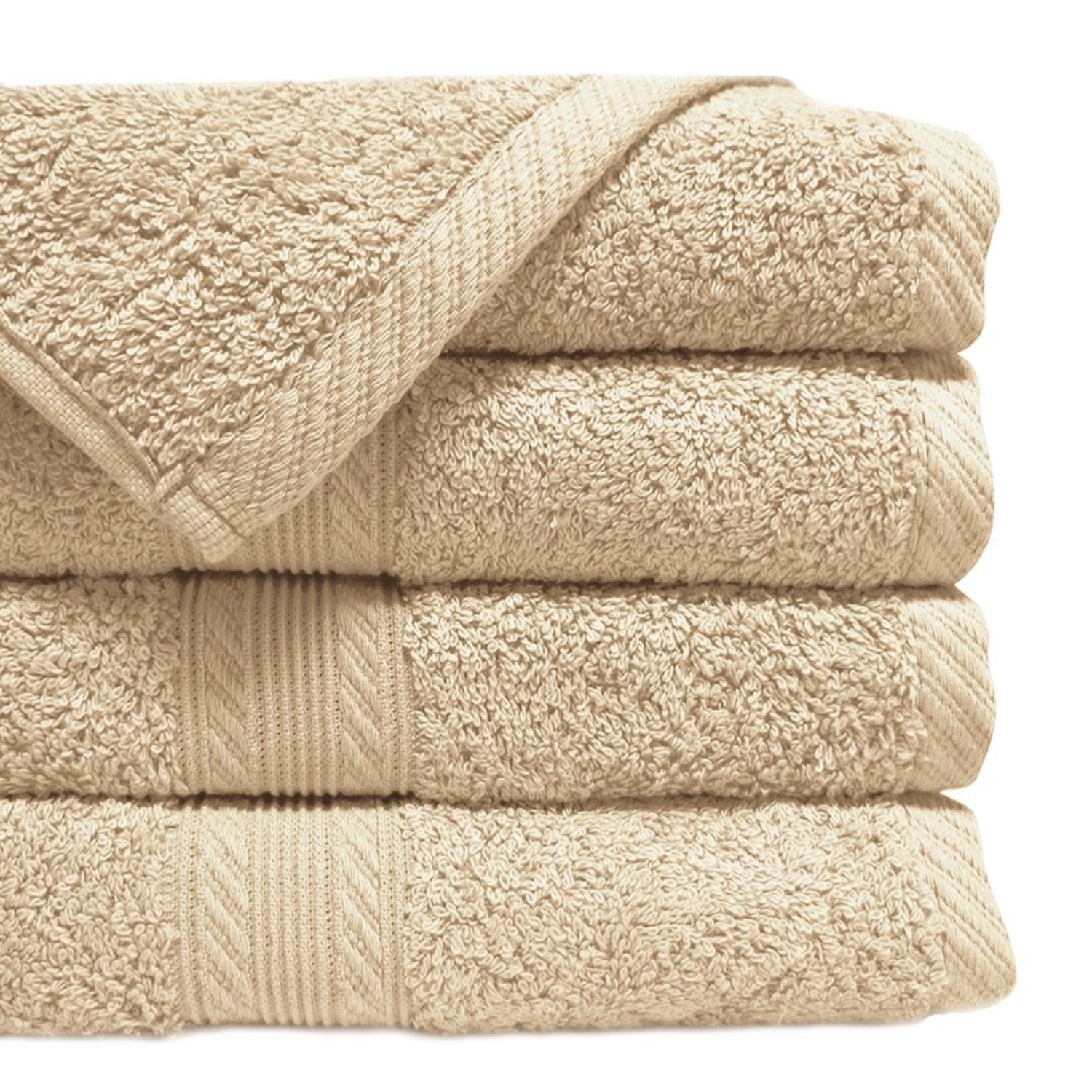 TOALLA DE BAÑO 70×140 CM / BEIGE – LOURDES - 2
