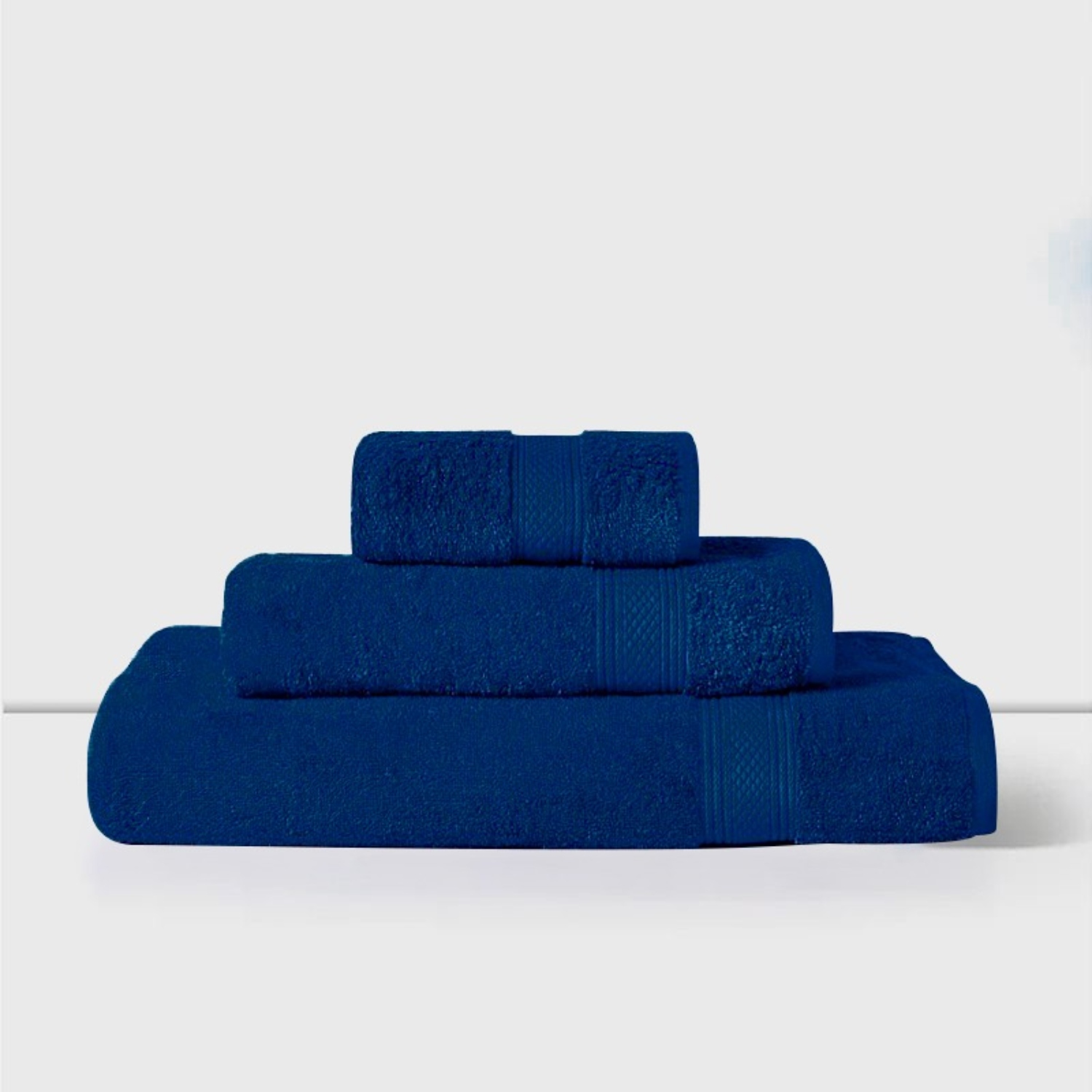 TOALLA DE BAÑO 70×140 CM / AZUL – LOURDES - 1