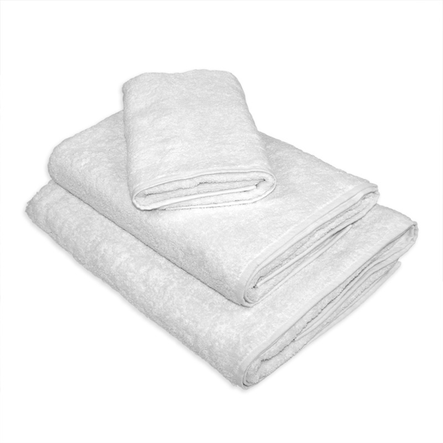 TOALLA HOTELERA 500 GRS 50×80 CM / BLANCA – LOURDES - 1