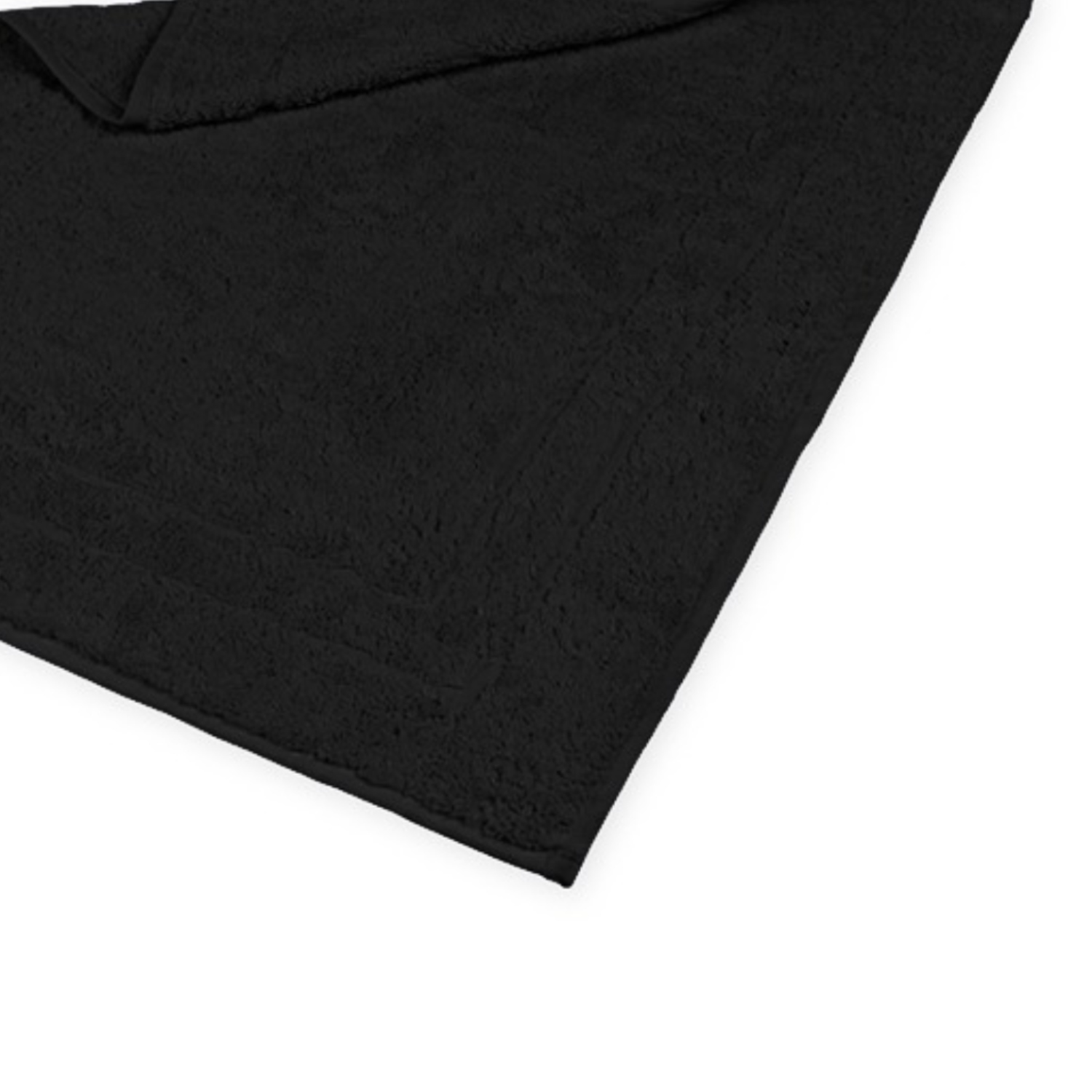 TOALLA DE PISO LOM 40×50 CM / NEGRO – LOURDES - 1