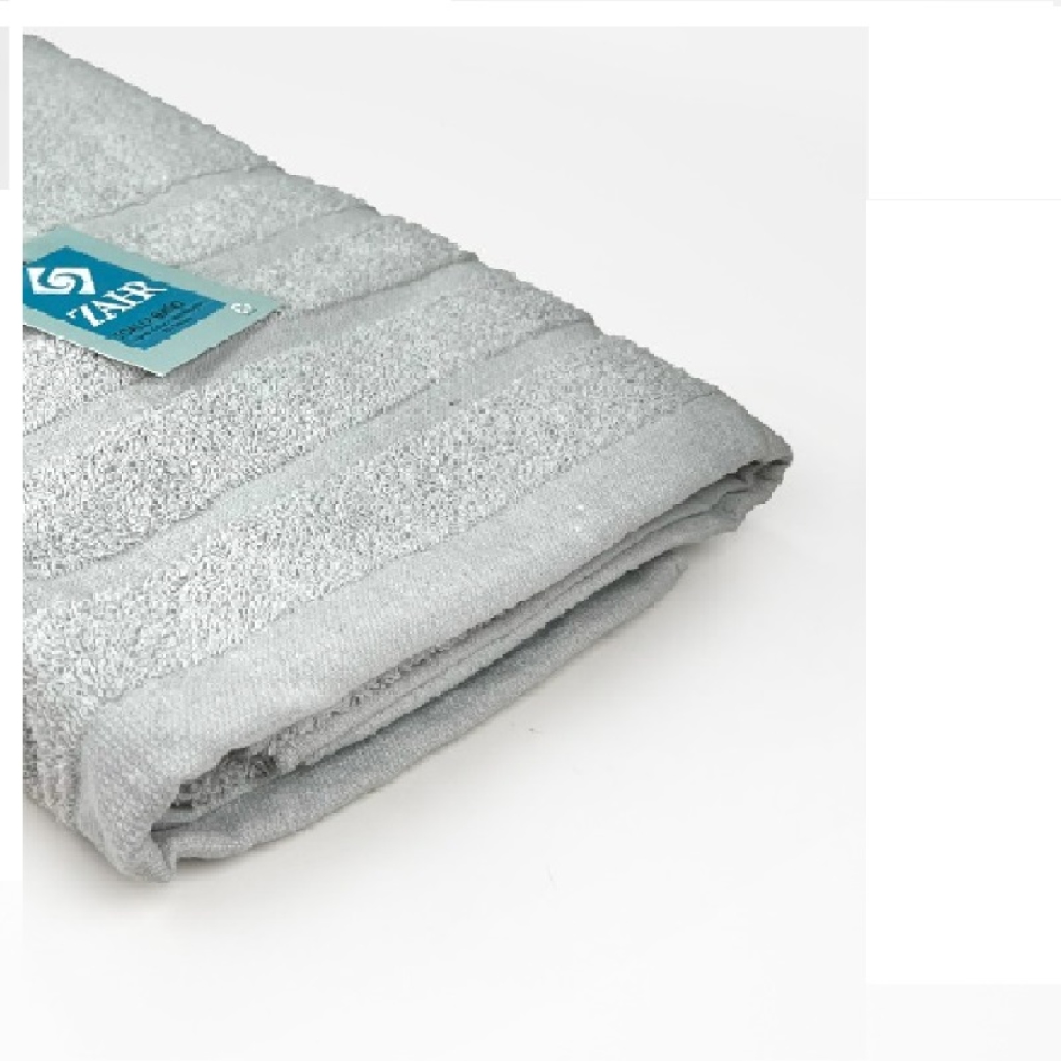 TOALLA DE BAÑO COLECCION 70×140 CM / GRIS CLARO – ZAHR - 1
