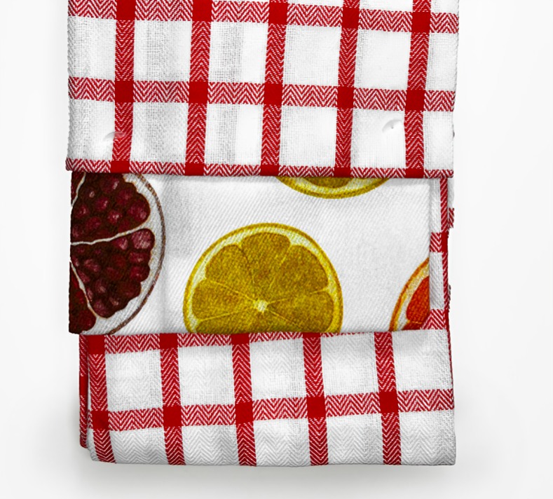 SET 3 PAÑOS DE COCINA HAPPY COOK ROJO - 3
