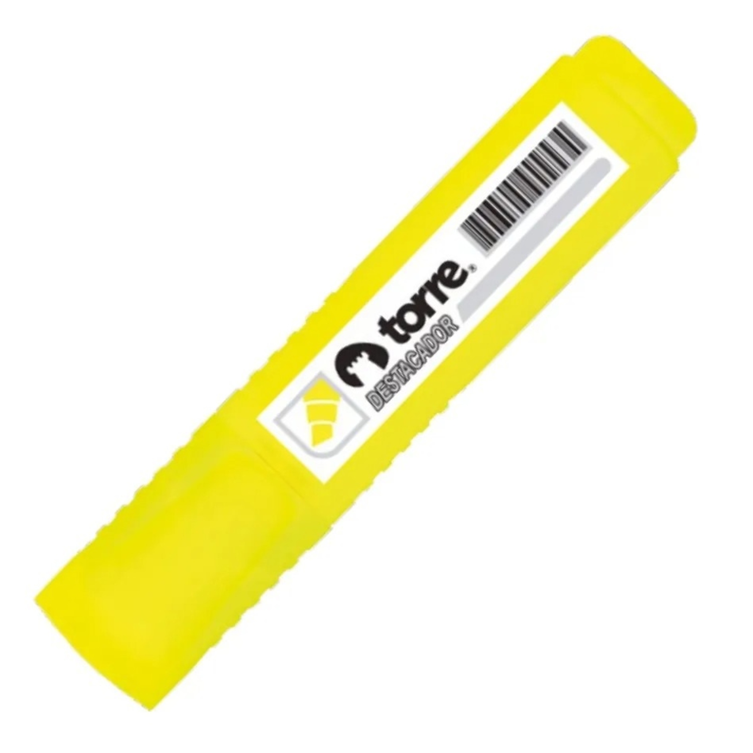 PACK X 4 DESTACADOR PUNTA BISELADA AMARILLO BLISTER – TORRE - 2