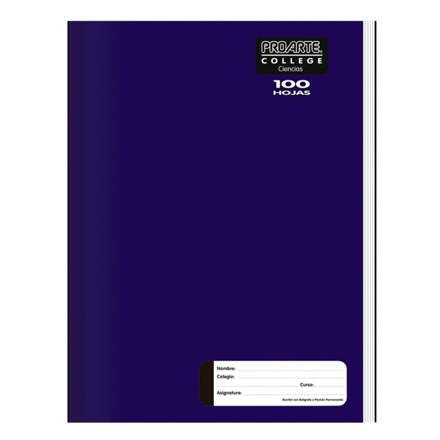 PACK X 4 CUADERNO COLLEGE LISO CIENCIAS 100 HOJAS – PROARTE - 3