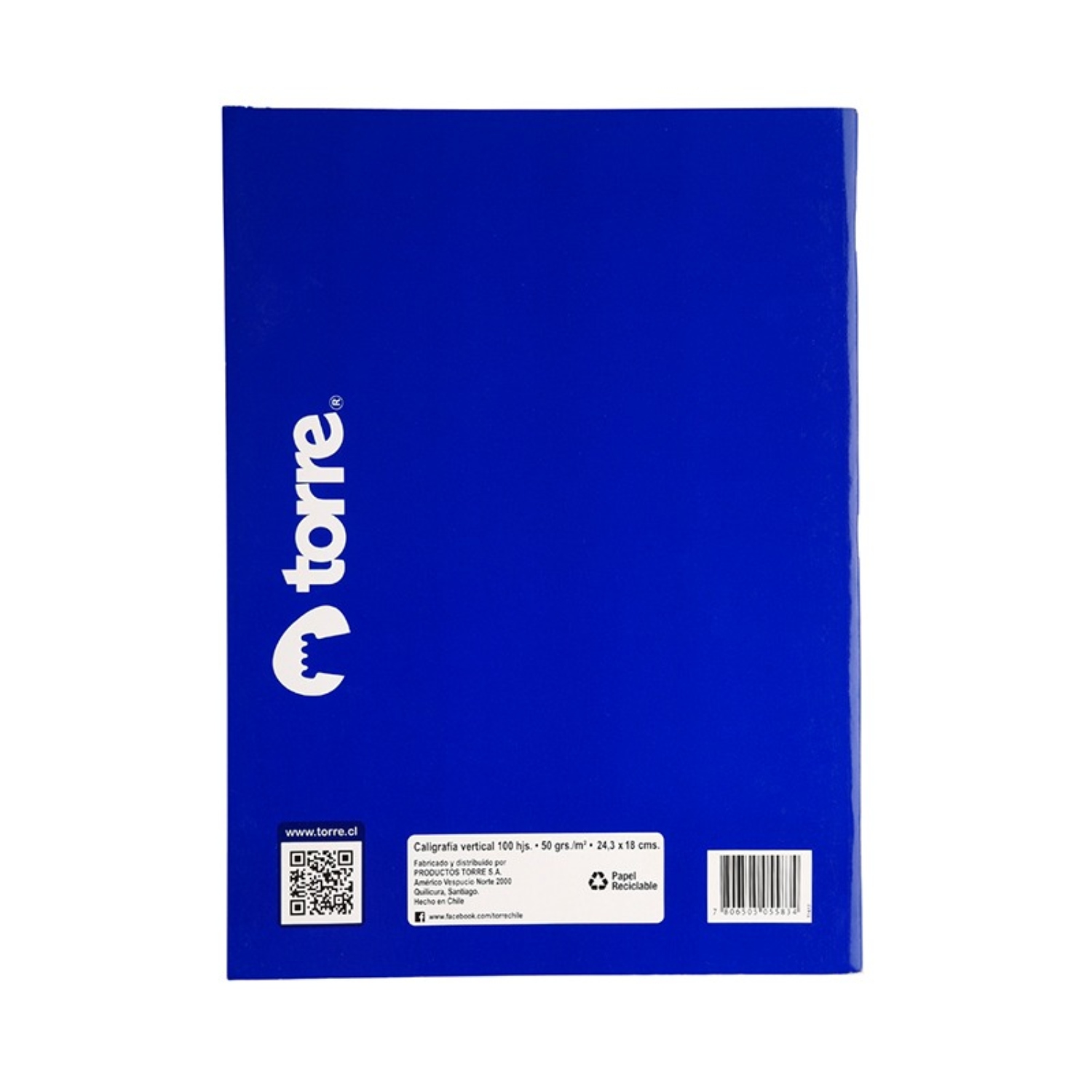 PACK X 4 CUADERNOS COLLEGE CALIGRAFIA VERTICAL 100 HOJAS – TORRE - 1