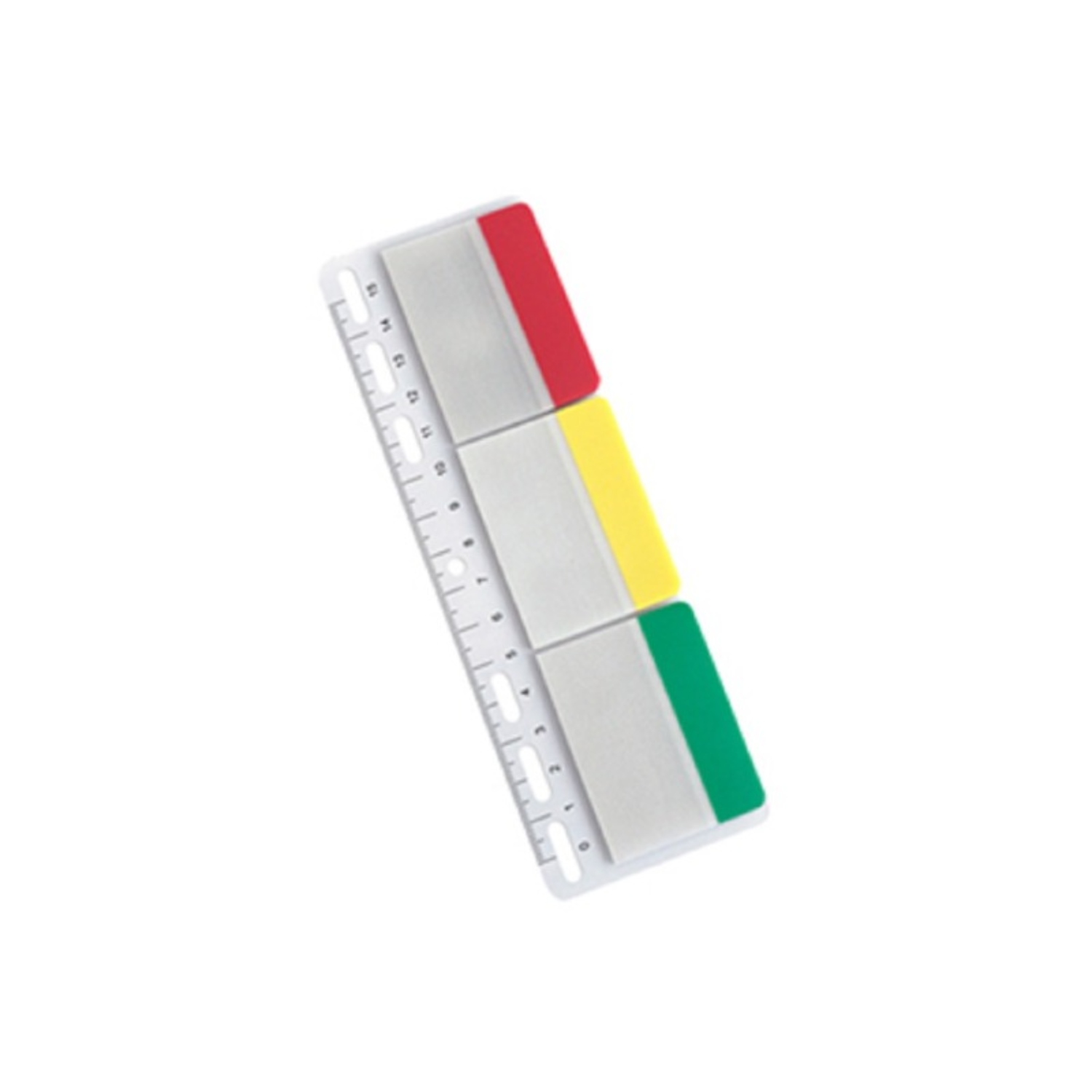 PACK X 4 REGLAS CON NOTAS ADHESIVAS 3 COLORES – ISOFIT - 3