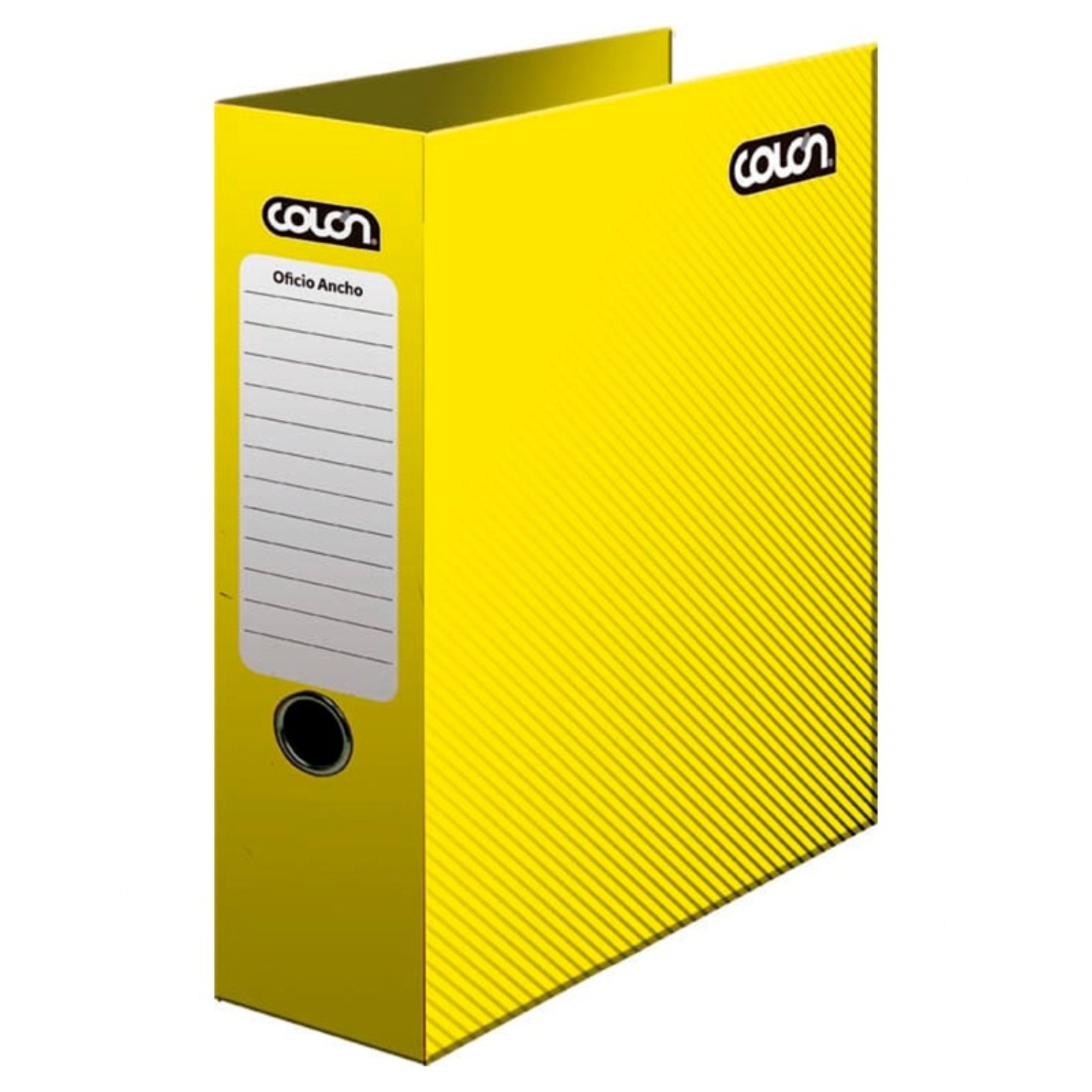ARCHIVADOR OFICIO ANCHO COLORES AMARILLO – COLON - 1